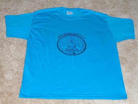 Blue t-shirt
